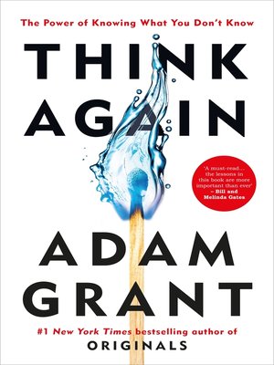 Think Again by Adam M. Grant